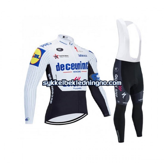 Herre 2020 Deceuninck–Quick-Step sykkeldrakt + bib sykkelbukse N004
