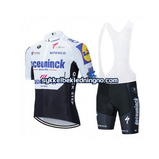 Herre 2020 Deceuninck–Quick-Step sykkeldrakt + bib sykkelshorts N004