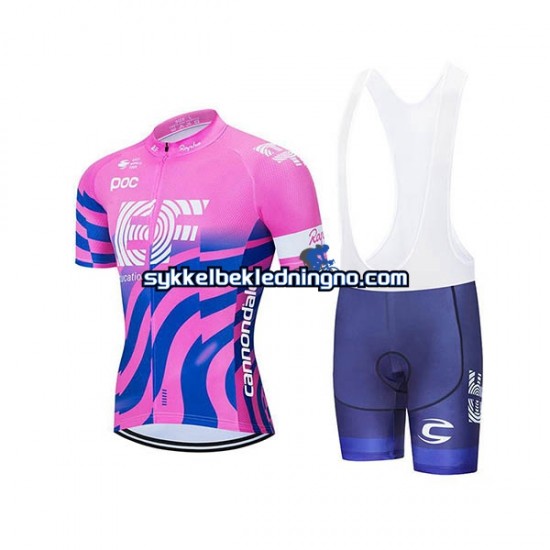 Herre 2020 EF Pro sykkeldrakt + bib sykkelshorts N001