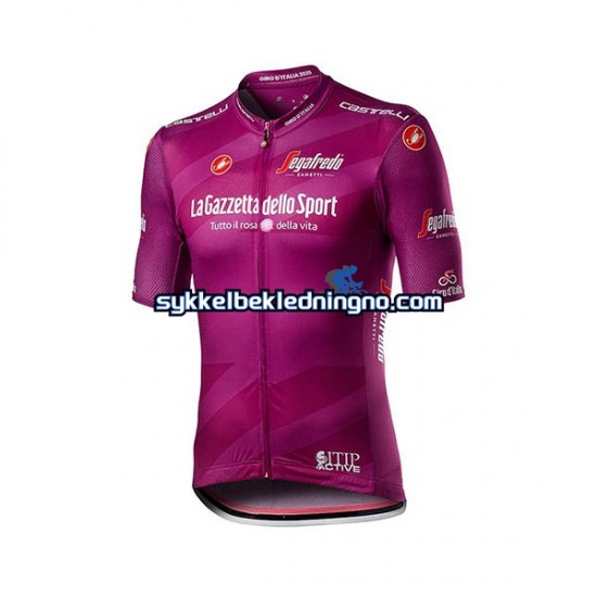 Herre 2020 Giro d Italia sykkeldrakt + bib sykkelshorts N005