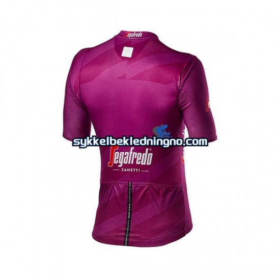 Herre 2020 Giro d Italia sykkeldrakt + bib sykkelshorts N005