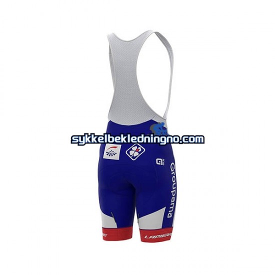 Herre 2020 Groupama–FDJ sykkeldrakt + bib sykkelshorts N001