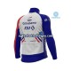 Herre 2020 Groupama–FDJ Vinter sykkeldrakt + bib cykeltights N001