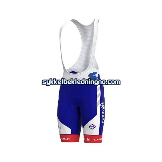 Herre 2020 Groupama–FDJ bib sykkelshorts N001