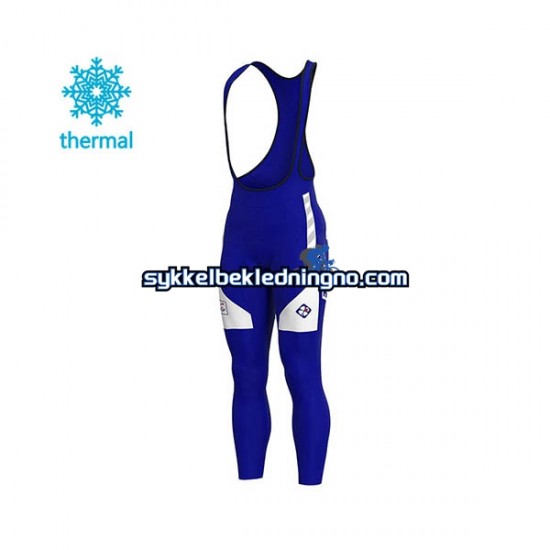 Herre 2020 Groupama–FDJ vinter bib cykeltights N001