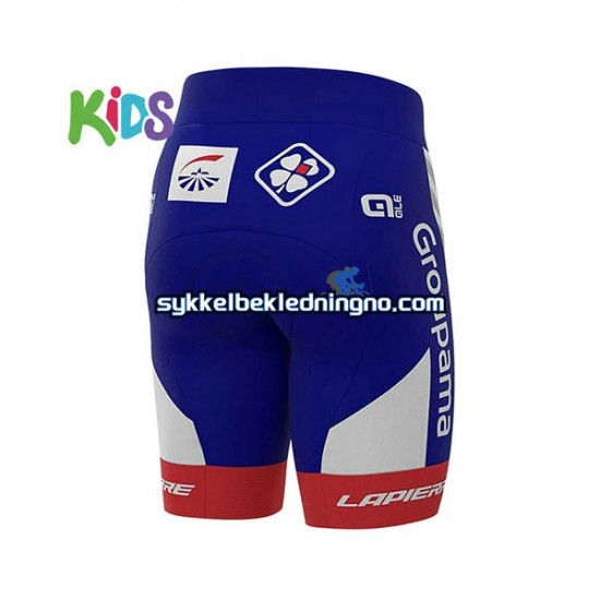 Barn 2020 Groupama–FDJ sykkeldrakt + sykkelshorts N001