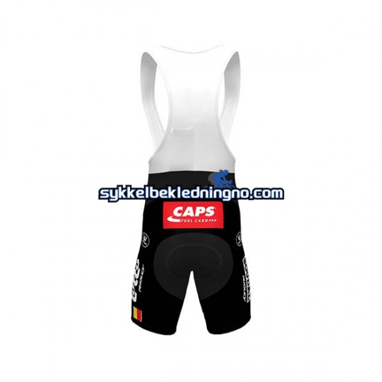 Herre 2020 Lotto Soudal sykkeldrakt + bib sykkelshorts N001