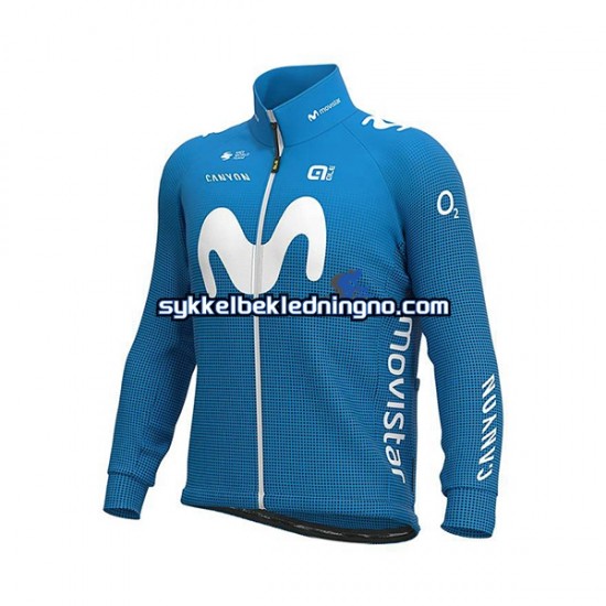 Herre 2020 Movistar Team sykkeldrakt + bib sykkelbukse N001