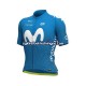 Herre 2020 Movistar Team sykkeldrakt + bib sykkelshorts N001