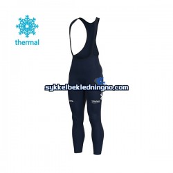 Herre 2020 Movistar Team vinter bib cykeltights N001