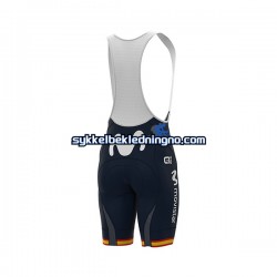 Herre 2020 Movistar Team bib sykkelshorts N004