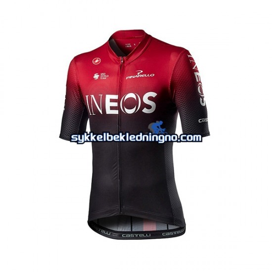 Herre 2020 TEAM INEOS sykkeldrakt + bib sykkelshorts N001