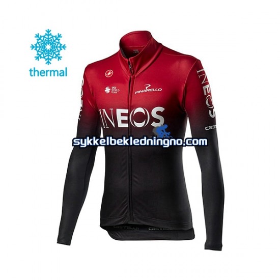 Herre 2020 TEAM INEOS sykkeldrakt vinter N001