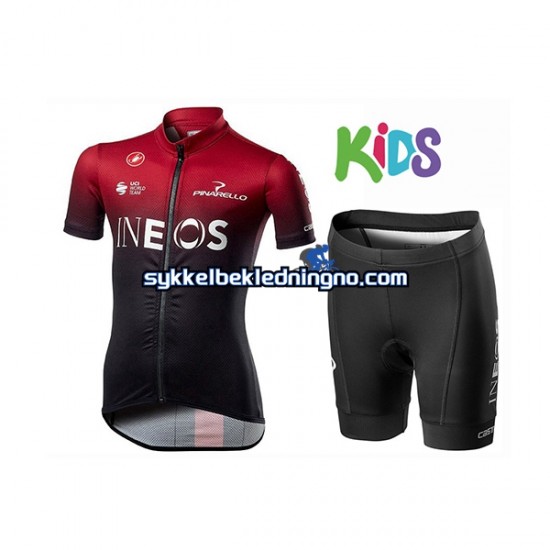 Barn 2020 TEAM INEOS sykkeldrakt + sykkelshorts N001