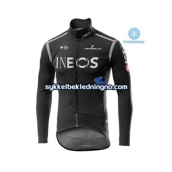 Herre 2020 TEAM INEOS Vinter sykkeldrakt + bib cykeltights N002