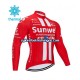 Herre 2020 Team Sunweb sykkeldrakt vinter N001