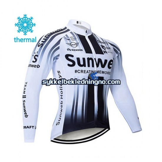 Herre 2020 Team Sunweb sykkeldrakt vinter N002