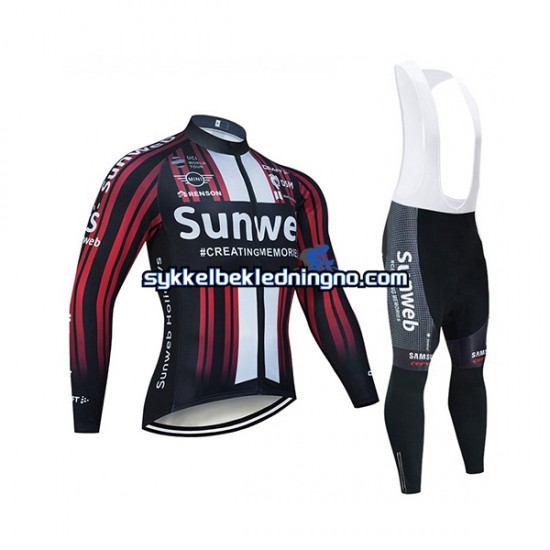 Herre 2020 Team Sunweb sykkeldrakt + bib sykkelbukse N003