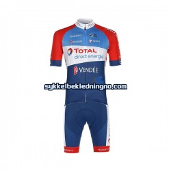 Herre 2020 Total Direct Energie sykkeldrakt + bib sykkelshorts N001