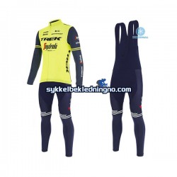 Herre 2020 Trek Segafredo Vinter sykkeldrakt + bib cykeltights N002