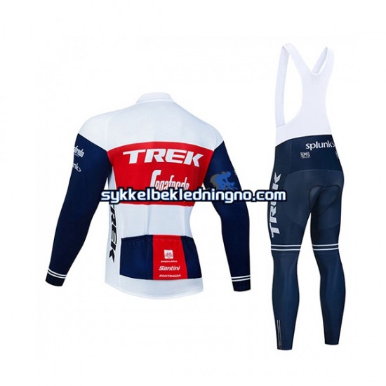 Herre 2020 Trek-Segafredo sykkeldrakt + bib sykkelbukse N001