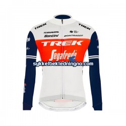Herre 2020 Trek-Segafredo sykkeldrakt Langermet N001