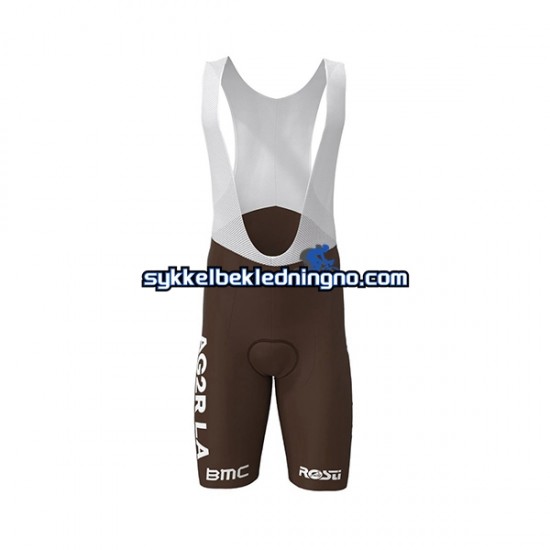 Herre 2021 AG2R Citroen Team sykkeldrakt + bib sykkelshorts N001