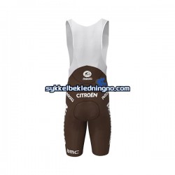 Herre 2021 AG2R Citroen Team sykkeldrakt + bib sykkelshorts N001