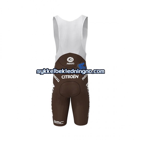 Herre 2021 AG2R Citroen Team sykkeldrakt + bib sykkelshorts N001