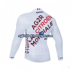 Herre 2021 AG2R Citroen Team sykkeldrakt Langermet N001