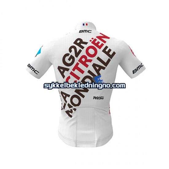 Herre 2021 AG2R Citroen Team sykkeldrakt Kortermet N001