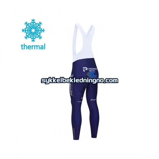 Herre 2021 Astana–Premier Tech vinter bib cykeltights N001