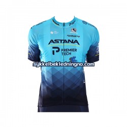 Herre 2021 Astana–Premier Tech sykkeldrakt Kortermet N001