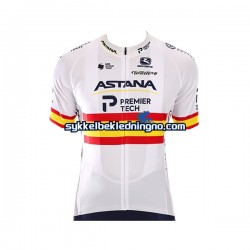 Herre 2021 Astana–Premier Tech sykkeldrakt Kortermet N002