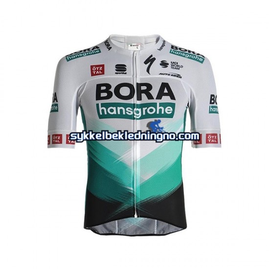 Herre 2021 BORA-hansgrohe sykkeldrakt + bib sykkelshorts N003