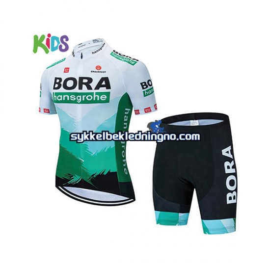 Barn 2021 BORA-hansgrohe sykkeldrakt + sykkelshorts N003