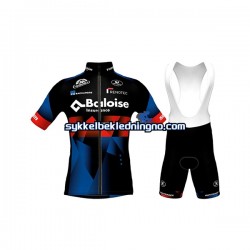 Herre 2021 Baloise-Trek Lions sykkeldrakt + bib sykkelshorts N001