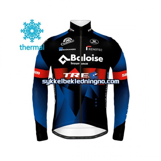 Herre 2021 Baloise-Trek Lions sykkeldrakt vinter N001