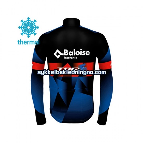 Herre 2021 Baloise-Trek Lions sykkeldrakt vinter N001