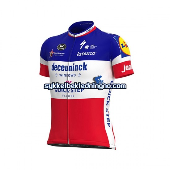 Herre 2021 Deceuninck–Quick-Step sykkeldrakt Langermet N002