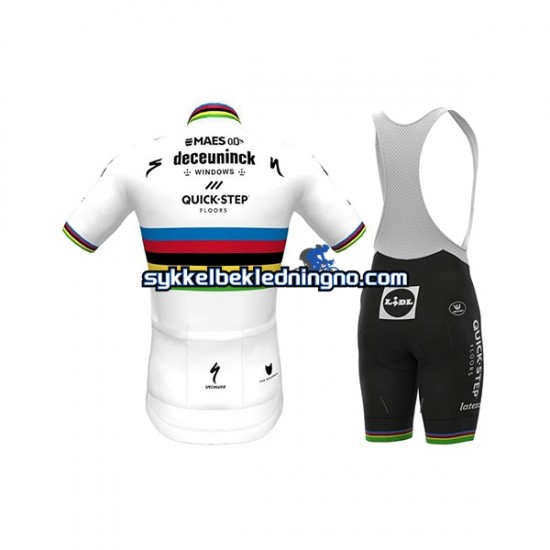 Herre 2021 Deceuninck–Quick-Step sykkeldrakt + bib sykkelshorts N003