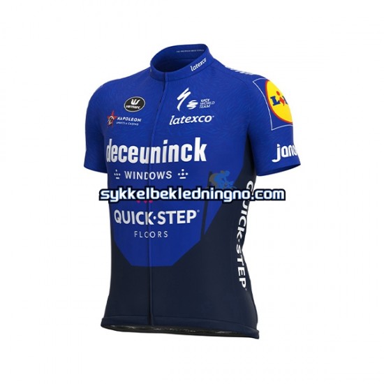 Herre 2021 Deceuninck–Quick-Step sykkeldrakt Kortermet N004