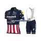 Herre 2021 Deceuninck–Quick-Step sykkeldrakt + bib sykkelshorts N005