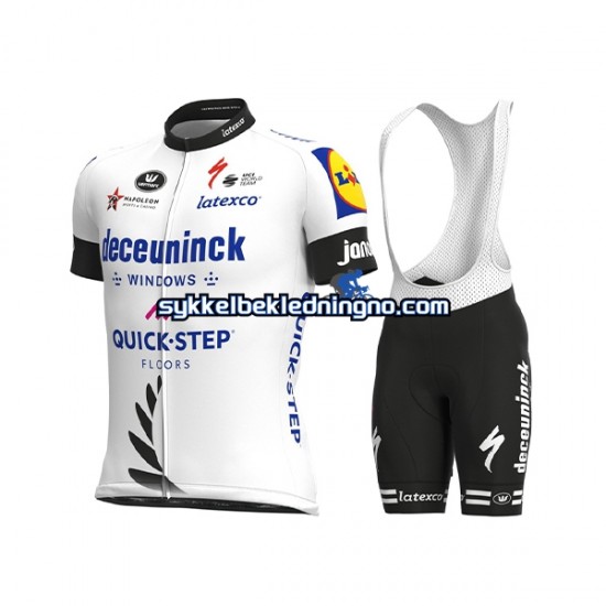 Herre 2021 Deceuninck–Quick-Step sykkeldrakt + bib sykkelshorts N006