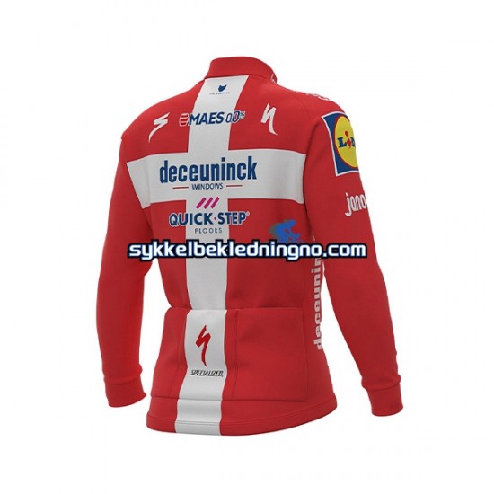 Herre 2021 Deceuninck–Quick-Step sykkeldrakt Langermet N007