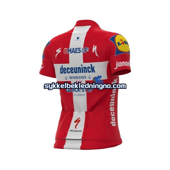 Herre 2021 Deceuninck–Quick-Step sykkeldrakt Kortermet N007