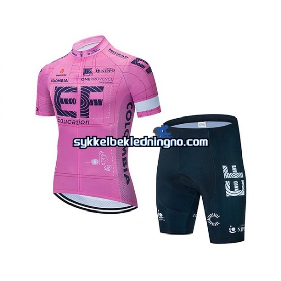 Barn 2021 EF Education-EasyPost sykkeldrakt + sykkelshorts N001