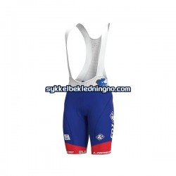 Herre 2021 Groupama-FDJ bib sykkelshorts N001
