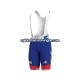 Herre 2021 Groupama-FDJ bib sykkelshorts N001