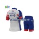 Barn 2021 Groupama-FDJ sykkeldrakt + sykkelshorts N001